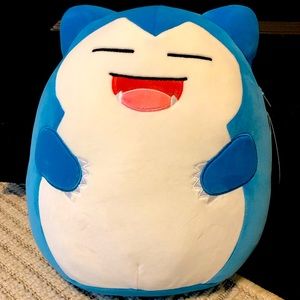 Pokémon Snorlax Squishmallows 10in plush toy NEW WITH TAGS